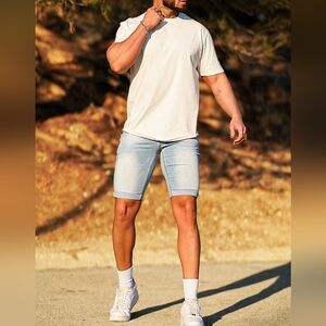 Men's Denim Shorts, skinny fit, size 31